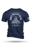 Tri Blend T-Shirt - Don't Tread On Me