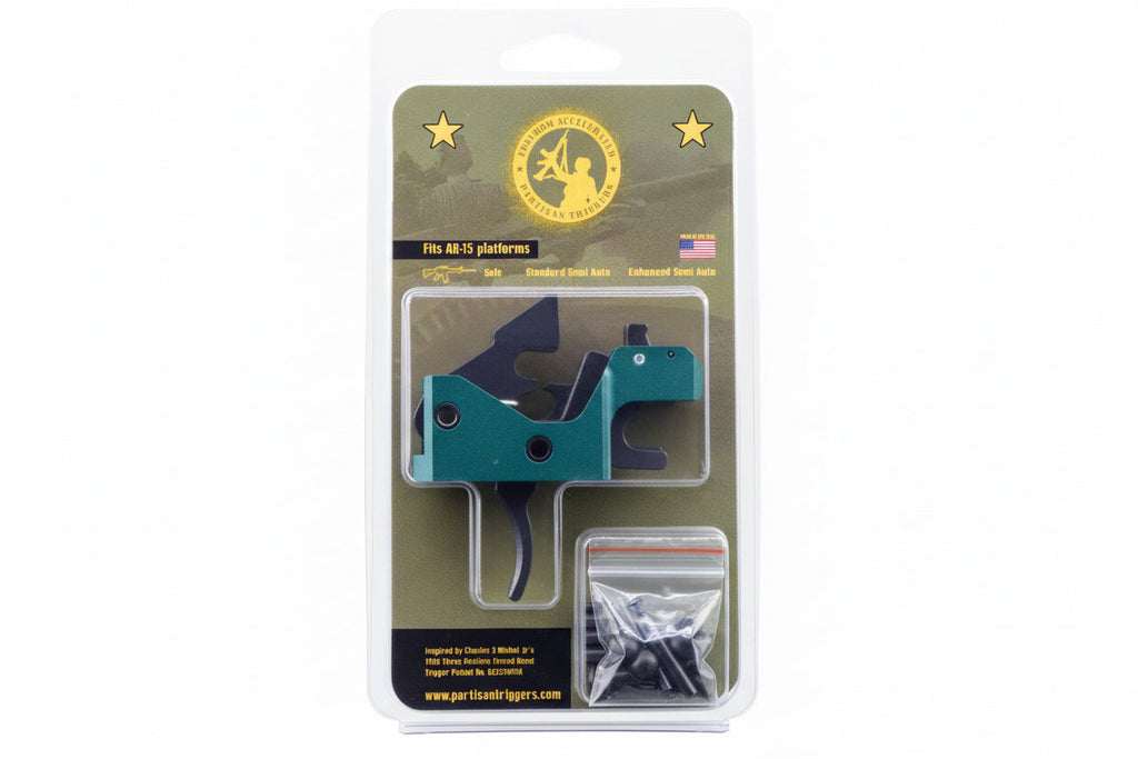 2 pack combo Partisan Forced-Reset Drop-In Cassette Trigger FRT – AR-15 Platform (USA-Made)