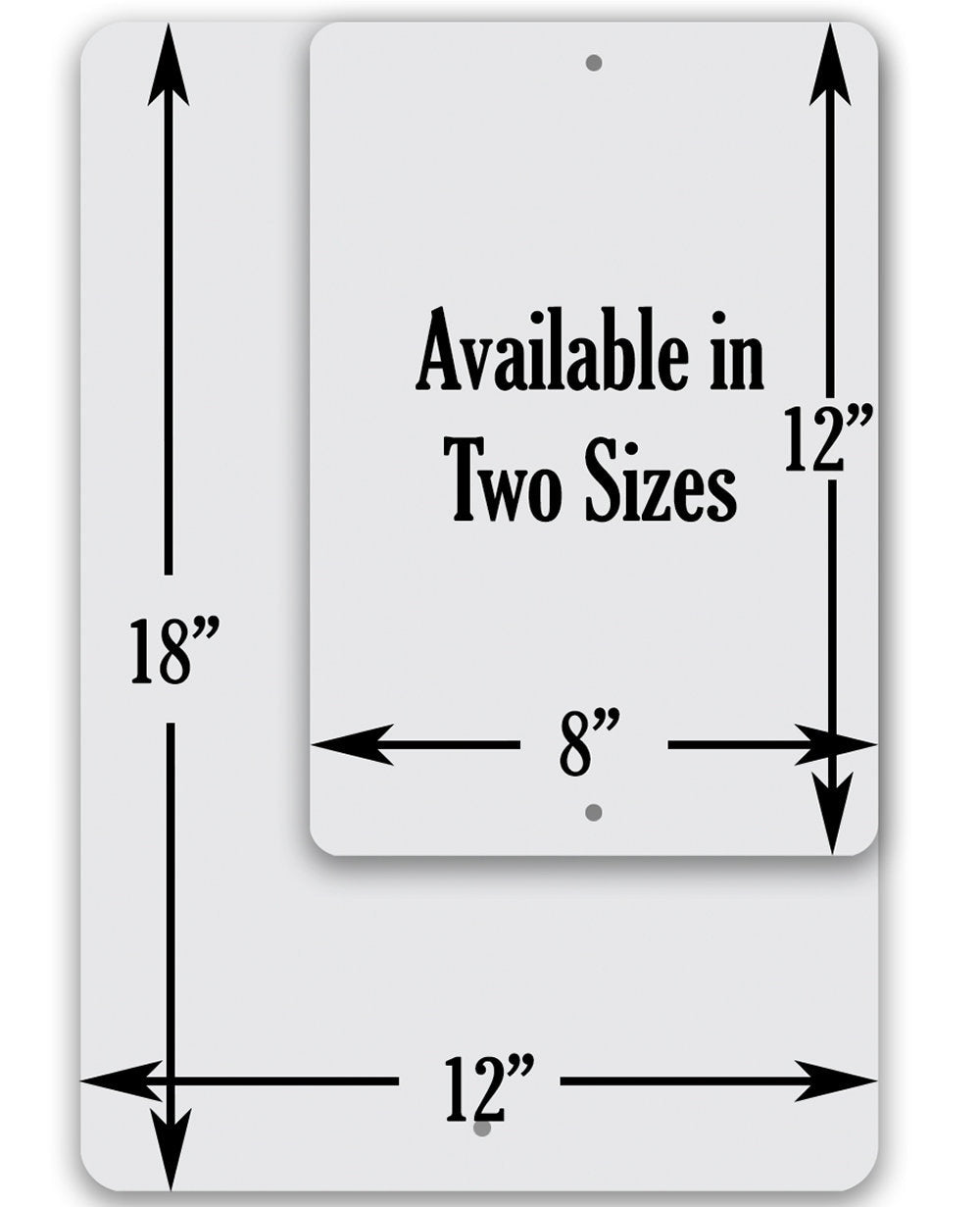 Personalized - Caution Fishy Tall Tales Ahead - Metal Sign