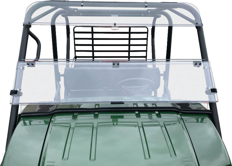 QuadBoss, QuadBoss KAF620 Mule 4010 Folding Windshield for Kawasaki KAF620 Mule 4010 4x4