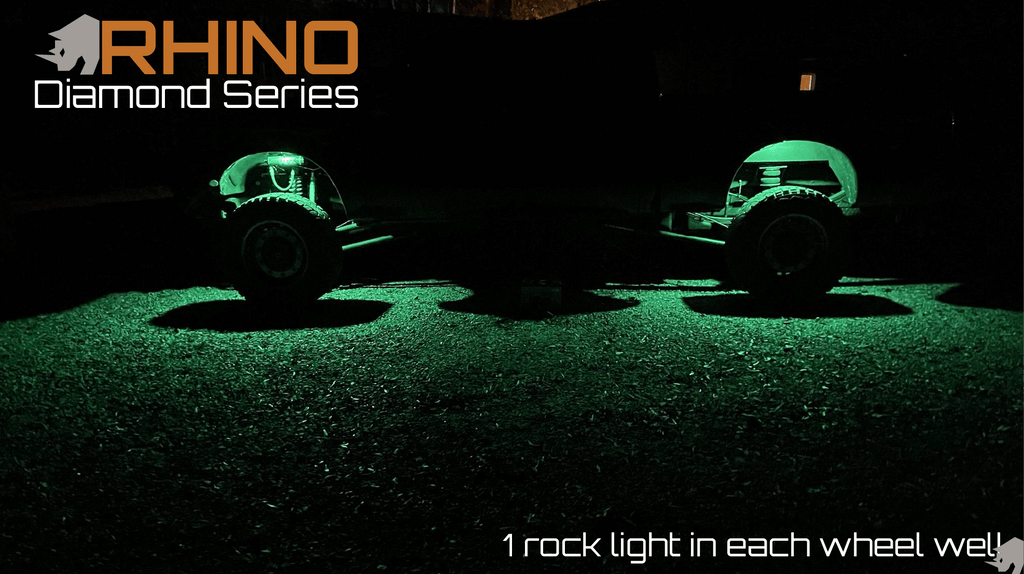 Rhino Lights Diamond Series RGB Rock Lights