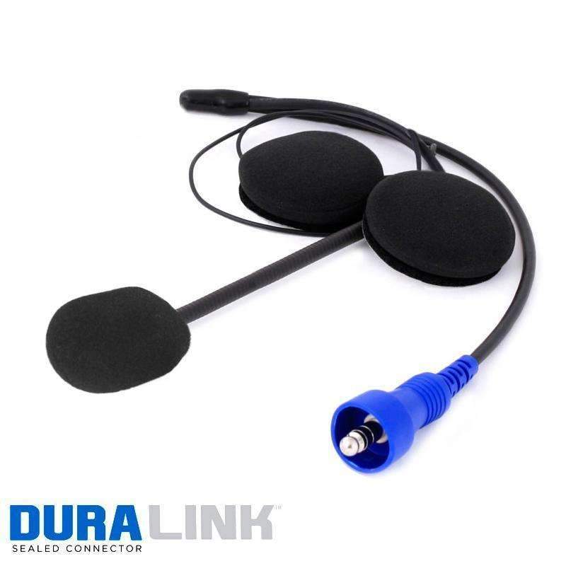 Rugged Radios ENDURO Moto Kit -  Includes Helmet Kit and Compact Harness Cable