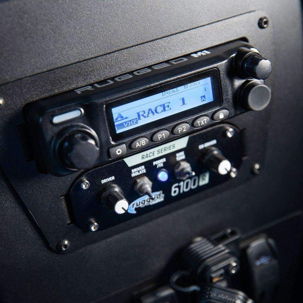 Rugged Radios Race Radio Kit - Rugged M1 RACE SERIES Waterproof Mobile with Antenna - Digital and Analog