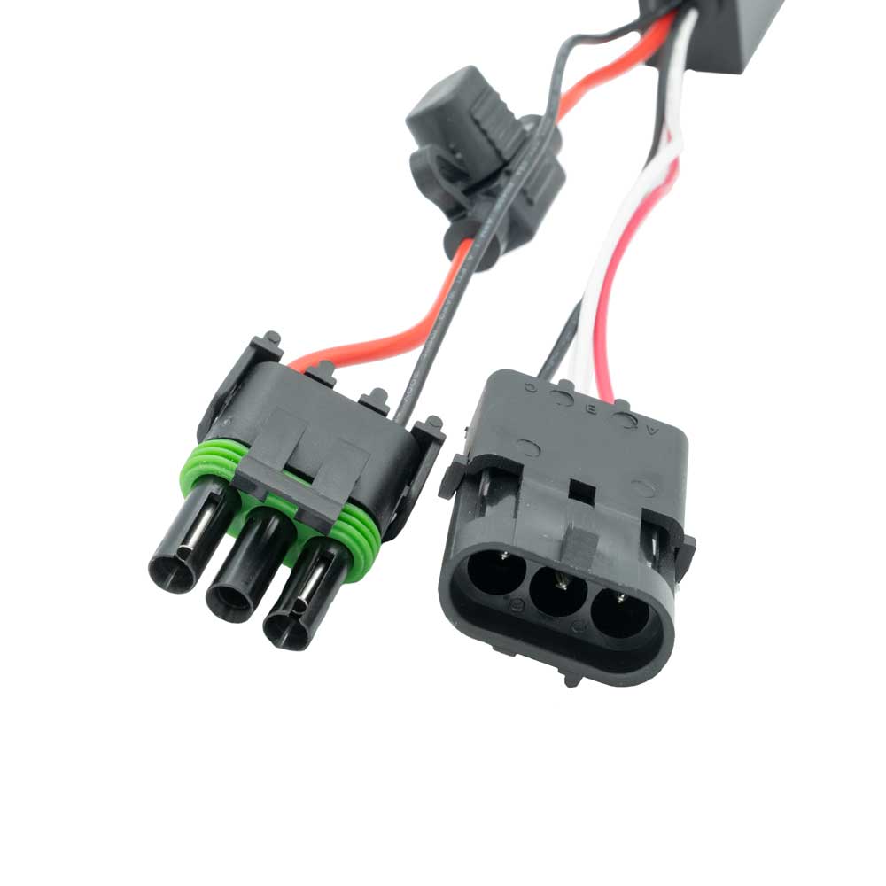 Rugged Radios Rocker Switch Variable Speed Controller (VSC) for MAC Helmet Air Pumper - Complete Switch & Wiring Harness