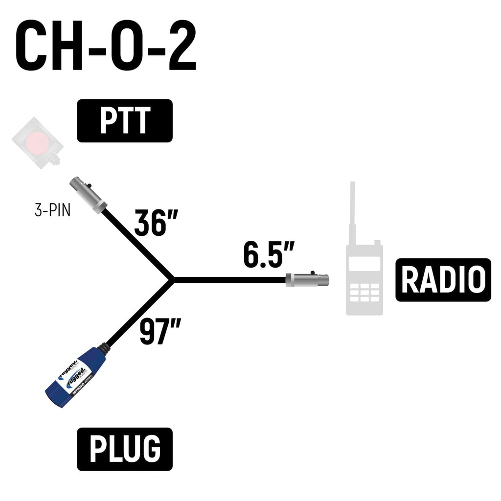 Rugged Radios Single Seat OFFROAD Short Course Car Harness (Sold Without Radio Jumper)
