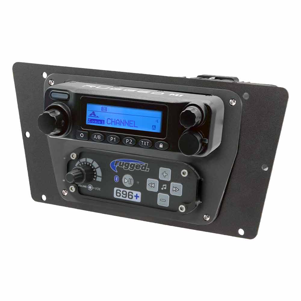 Rugged Radios Yamaha YXZ 1000R Complete Communication Kit with Bluetooth Intercom and 2-Way Radio