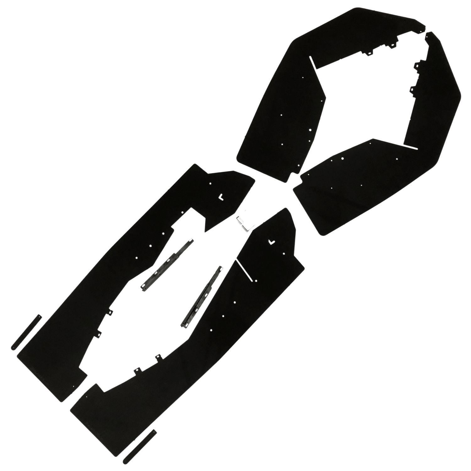 Trail Armor Mud Flap Fender Flare Extensions for 2019-2021 Honda Talon X / R