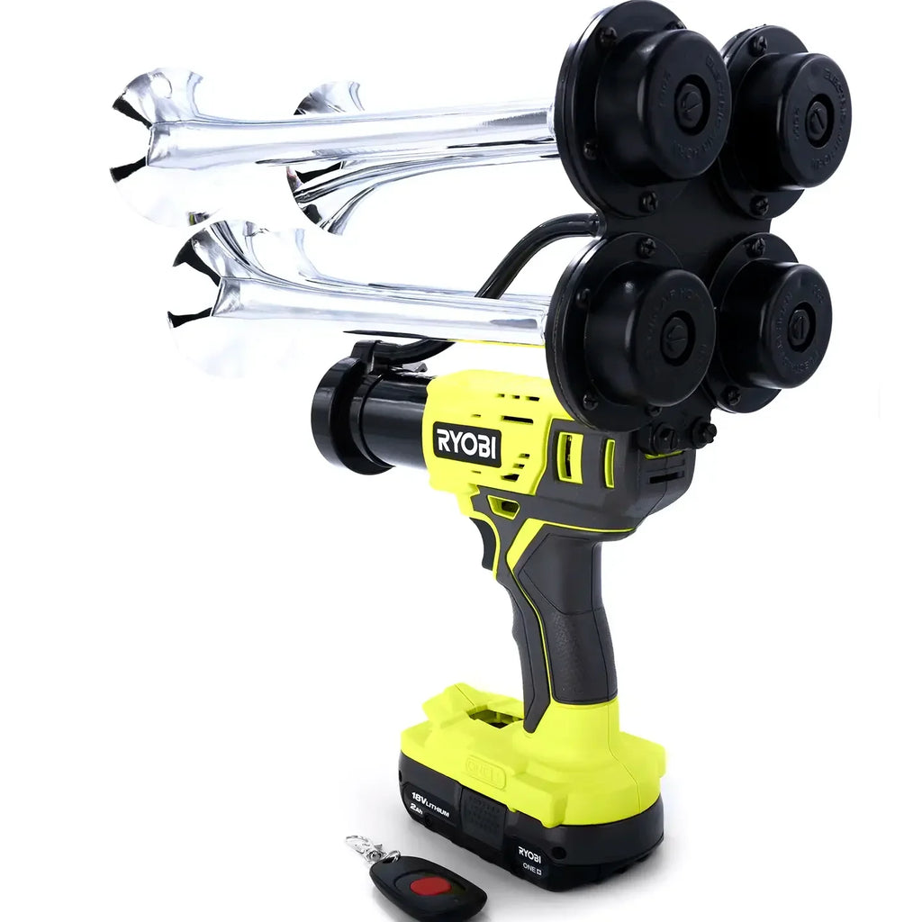 Train Horn for Ryobi Batteries — Quad Pro