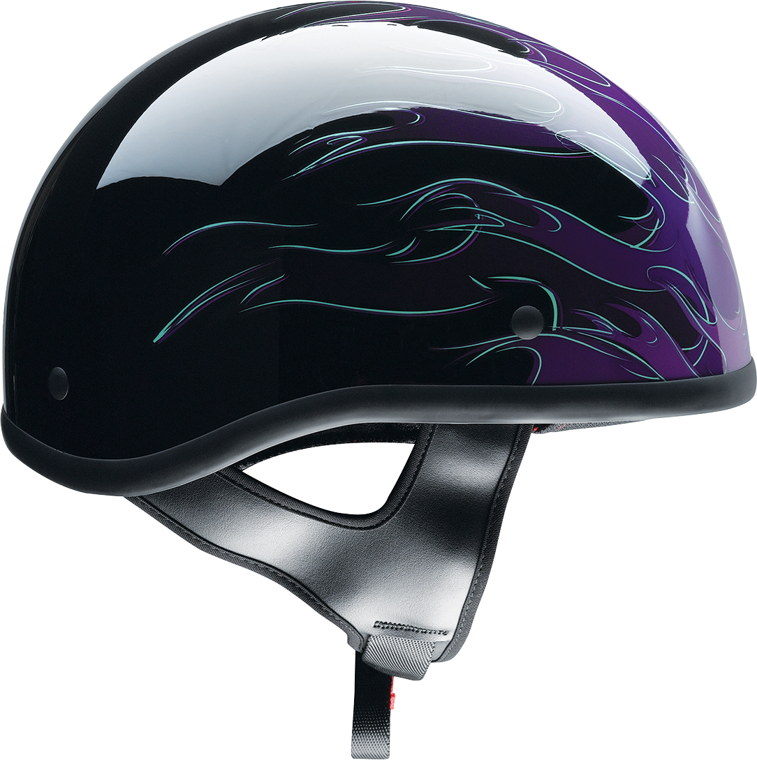 Z1R, Z1R CC Beanie Helmet - Hellfire Purple, XS - Model 0103-1338 by Z1R