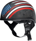 Z1R, Z1R CC Beanie Helmet Justice Series - Black/Red/White/Blue, XL (Part# 0103-1407)