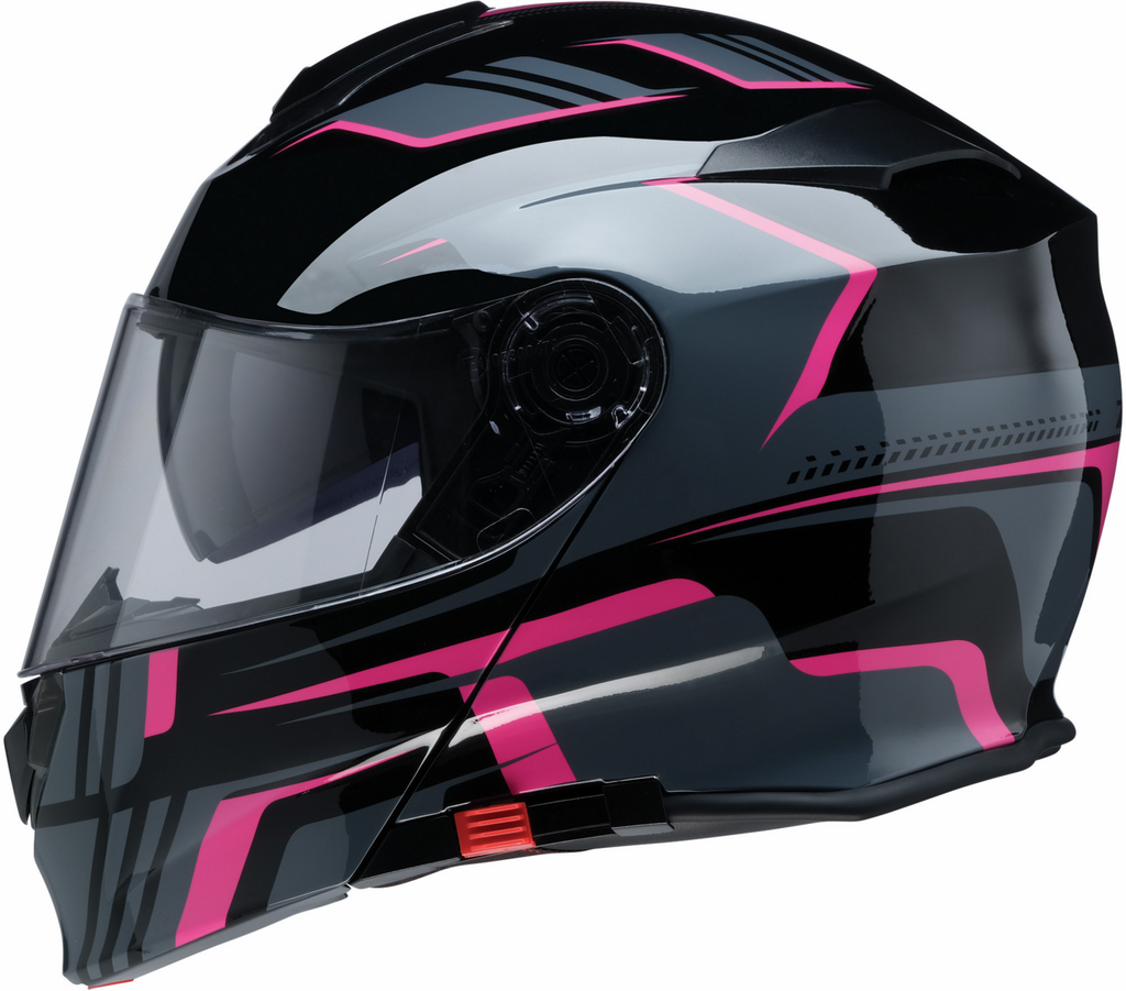 Z1R, Z1R Solaris 2.0 Modular Helmet - Slater Pink Large - Injection-Molded Polycarbonate Shell with Adjustable Ventilation