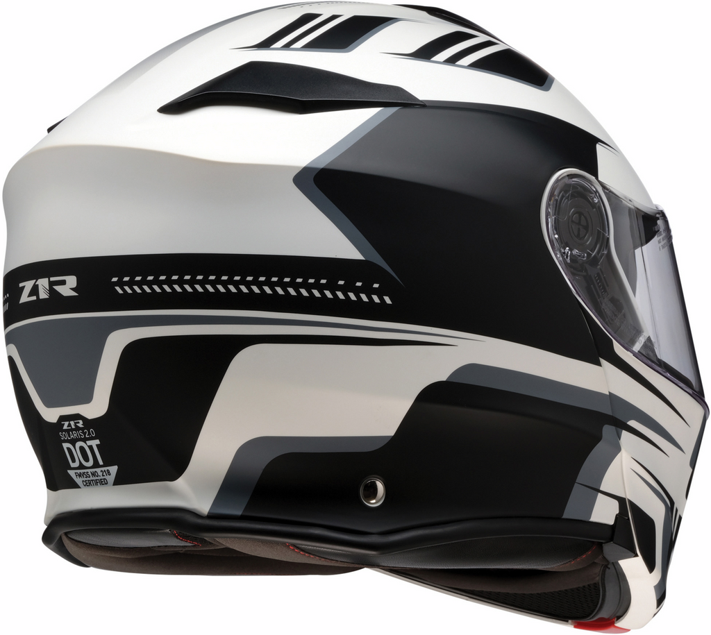 Z1R, Z1R Solaris 2.0 Modular Helmet Slater - White, Medium (Part No. 0100-2435)