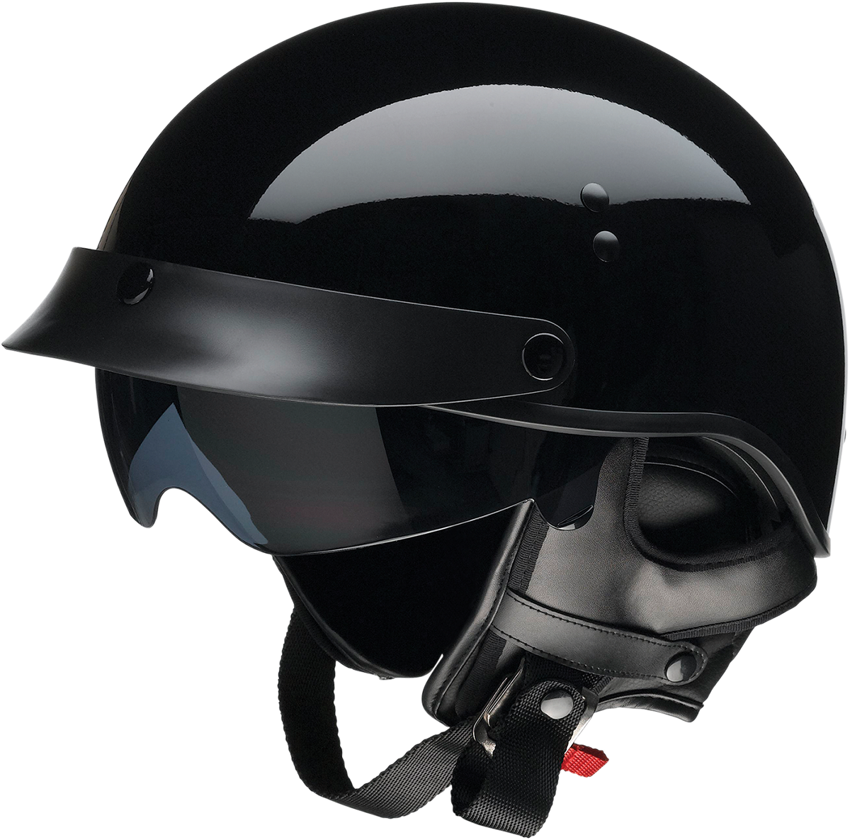 Z1R, Z1R Vagrant NC Helmet - Black, Large - Part Number 0103-1369