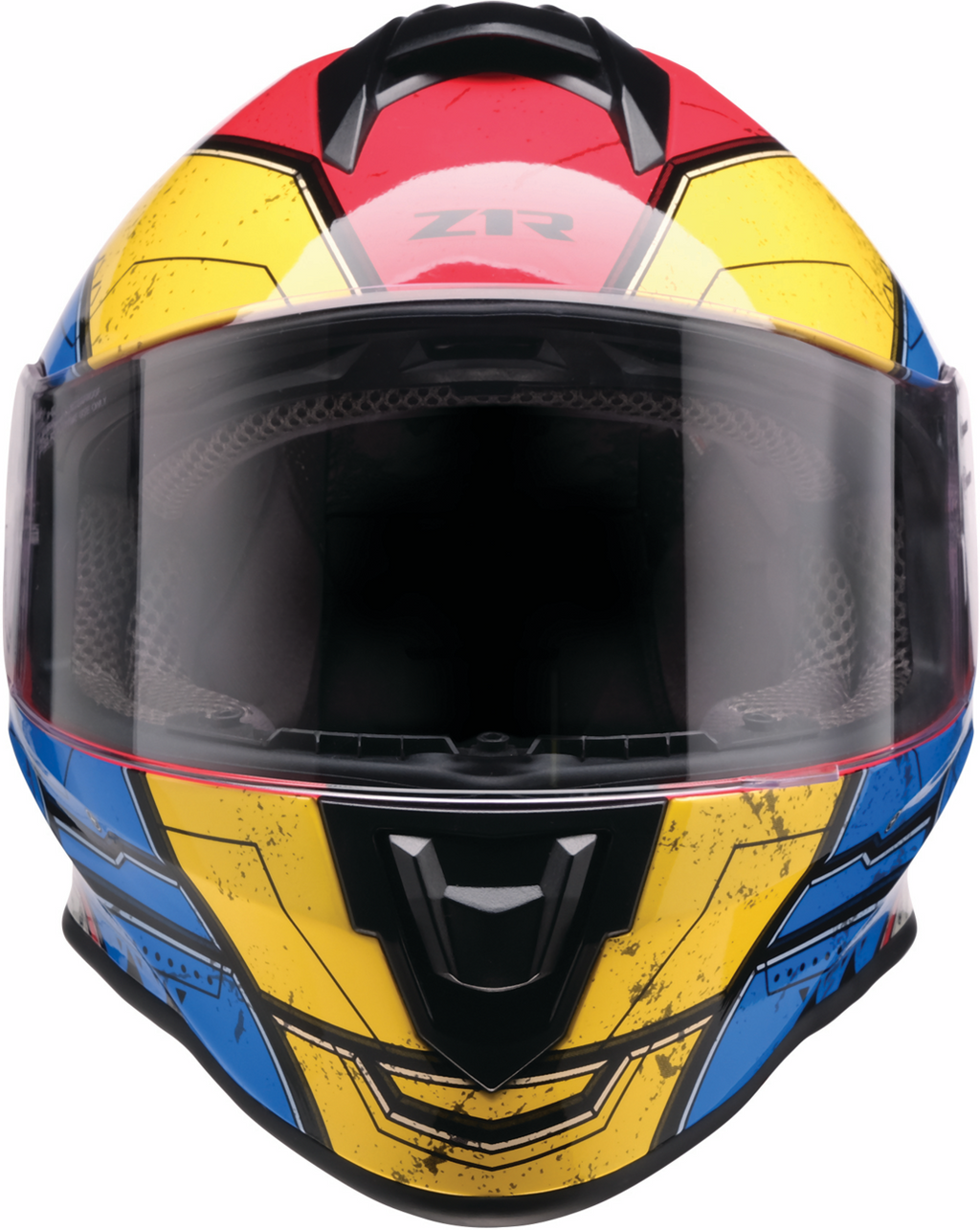 Z1R, Z1R Youth Warrant 2.0 Helmet Sentinel Blue/Yellow Large - Part 0102-0294